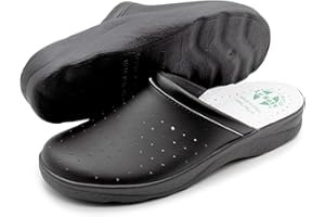 Poligono Buty Zdrowotne dla Mężczyzn i Kobiet, Zamknięte buty Robocze, Zdrowotne Chodaki, Wygodne buty Ortopedyczne, Anatomiczna Podeszwa