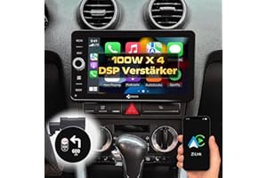 DYNAVIN Android Autoradio GPS pour Audi A3 S3: 9 Pouces Radio avec Wireless CarPlay et Android Auto | Head-up Display | Dab+ Radio: D9-A3 Premium Flex