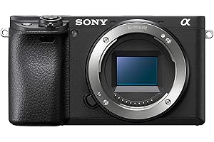 Sony Alpha 6400 cámara mirrorless (APS-C) de Objetivos Intercambiables 24.2MP, vídeo 4K, Enfoque automático ultrarrápido 0.02s y Pantalla abatible, Ideal para fotografía de Viajes y vlogging