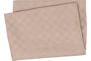 PARAMAISON Tovaglia Rettangolare Damina, Tinta Unita, Antimacchia, Impermeabile, Tavola da Pranzo Cucina Giardino, 12 Posti 140 x 240 cm