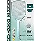 Weird Wolf Rechargeable Mosquito Racquet Bat with USB Charging, 1 Year Warranty (Li Model, Large Switch)