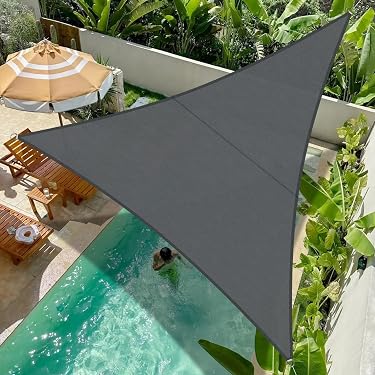 Voile D'ombrage 2x2m Rectangulaire Imperméable à L'eau PES Toile D Protection Uv Pour Patio Exterieur Jardin 96182483