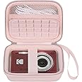 Elonbo Carrying Case for Digital Camera, Vlogging Camera Storage Holder Trave Bag, Z-Pink