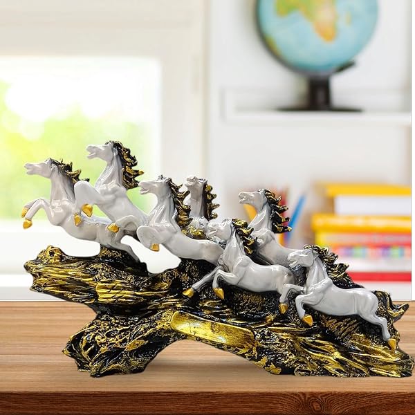 Buy Hanu Collections The Majestic Seven Horses (45 CM Long