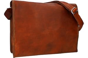 Gusti sac à bandoulière cuir - Max porte-documents en cuir marron sac ordinateur portable