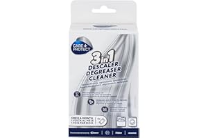 CARE + PROTECT 3 in 1 Anticalcare, Sgrassante e Igienizzante, per Lavastoviglie e Lavatrice, Universale, Originale, Professionale, in Polvere, 6 Bustine