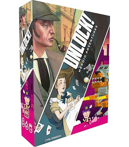 UNLOCK! Exotic Adventures Card Game - Escape Room-Inspired Cooperative Adventure, Fun Family Game For Kids And Adults, Ages 10 , 1-6 Players, 1 Hour Playtime, Made By Space Cowboys - View #5