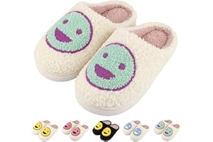 QZCEO Girls Boys Slippers Kids Warm Plush House Slippers Children Winter Soft Comfortable Fluffy Indoor Outdoor Shoes