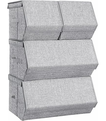 SONGMICS RYUS04W, opbergdoos voor ondergoed, lade-organizer, opvouwbaar
