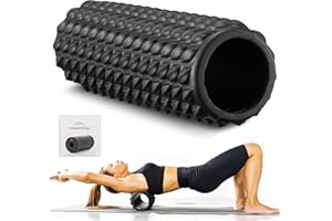 EVEREST FITNESS eSpring Rouleau de Massage - Rouleau d'Automassage en Mousse 30 cm - Massage Pied Dos et Jambe - Conçu pour la Récupération Musculaire et la Relaxation du Sportif