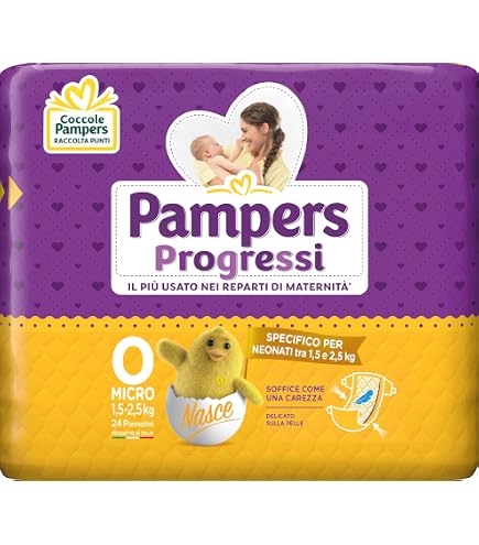Pampers Premium Protection New Baby Taglia 1 (neonati), 22 pannolini