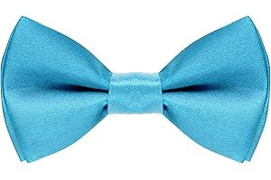 FACATH Fliegen für Jungen, Kinder-Fliegens mit Polka-Dot-Muster, vorgebundene Clip-On-Fliegen für Mädchen, Schulparty, Hochzeit, Konzert, Feier