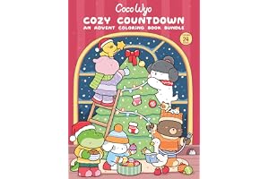 Cozy Countdown: An Advent Coloring Book Bundle