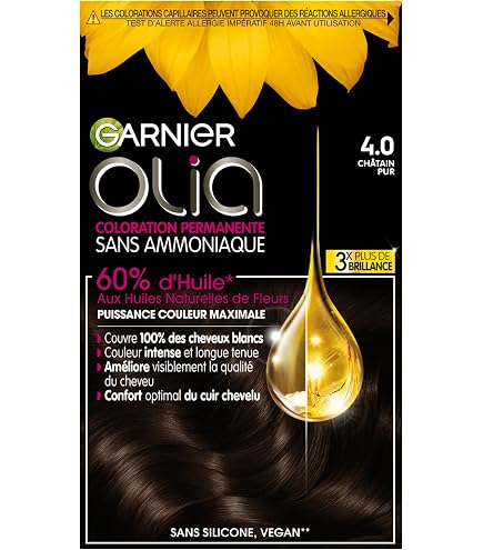 Coloration Permanente Garnier Olia – Nuance 9.30 Caramel Gold (blond Doré Caramel)