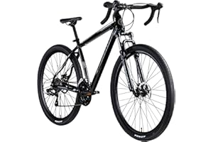 Galano Road Cross 29 pollici Fitness Bike Crossbike per uomo e donna a partire da 170 cm con forcella ammortizzata, bici da corsa