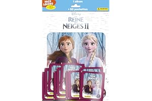PANINI Confezione per il tempo libero Frozen 2 Movie 2021-1 Album + 50 buste