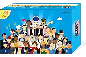 Blackrock Games Smile Life - Jeu d'ambiance Amusant et Simple - dès 12 Ans pour 2 à 6 Joueurs - Fun, drôle, Accessible - idéal Entre Amis, en Famille, Coloré