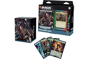 Magic The Gathering Universes Beyond: Warhammer 40 000 Commander Deck - Tyranid Swarm à partir de 13 Ans