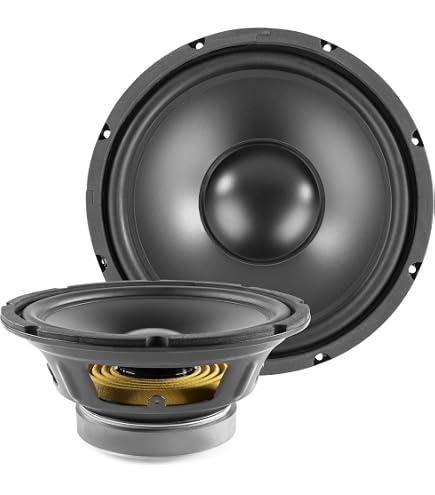 BASS -Lautsprecher 160 mm - 4 Ohm SUBWOOFER MITTELTÖNER 2 Stück BASS -Lautsprecher 160 mm - 4 Ohm SUBWOOFER MITTELTÖNER 2 Stück