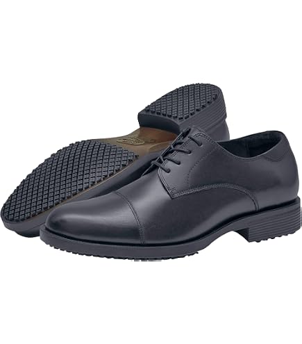 Chaussures De Travail Senator Shoes For Crews - Cuir Confortable - Semelle Antidérapante - Style Bureau