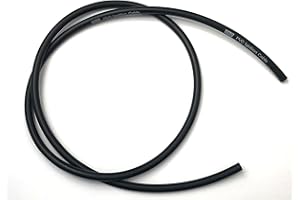 BERU AG Beru 10158-00S Zündkabel Kupfer, PVC, 7 mm, Länge: 1 m, Schwarz