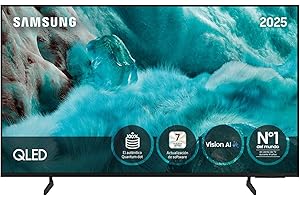 Samsung TV 43 Pulgadas QLED Q7F 4K Smart TV con Vision AI, 100% Volumen de Color Quantum Dot y más de 500 Canales TV Plus