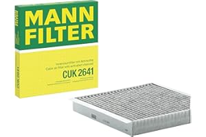 ‎MANN-FILTER MANN-FILTER CUK 2641 Innenraumfilter/Kabinenluftfilter - Pollenfilter mit Aktivkohle - für Pkw + Transporter
