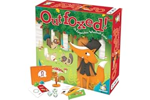 Gamewright | Outfoxed! Game | Board Game | Ages 5+ | 2-4 Players | 20 Minutes Playing Time