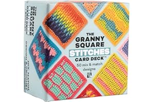 The Granny Square Stitches Card Deck™: 50 Mix and Match Designs (The Granny Square Card Deck™ Collection)
