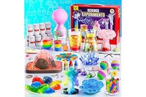 BAHAGULY 110+ Wissenschaft Experimente Kits für Kinder - STEM Projekte Wissenschaftliche Spielzeug für Kinder 6 7 8 9 10 12 Jahre alt, Weihnachten Geburtstag Geschenke für Jungen und Mädchen, Chemie-Set
