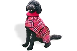TAIL BLAZERS™ Quality Premium Dog Drying Coat and Dog Dryer. Dog Coat Keep Warm After Walking/Dog Bath. Dog Towelling drying coat. Double Layer Microfibre Dog towel Robe. Dog Drying Robe. (XXXL/Red)