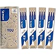 Pilot Frixion Rollerball Refill 0.7 Refills Set of 12 Blue, 4 pieces.