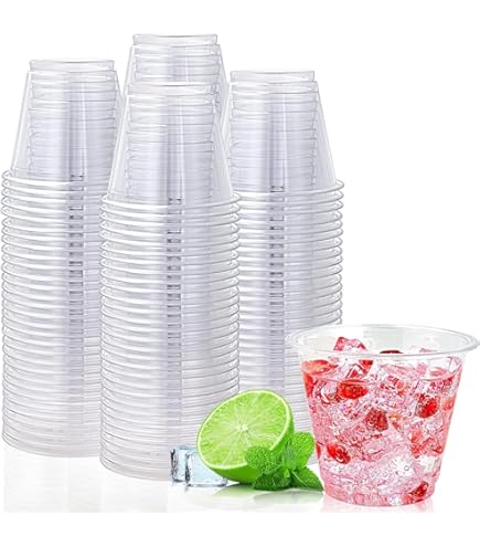 MIJOMA Lot De 320 Verres à Liqueur Incassables En Plastique