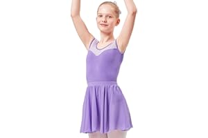 ‎TANZMUSTER tanzmuster ® Ballettrock Mädchen - Eva - Röckchen aus Chiffon zum Reinschlüpfen fürs Ballett