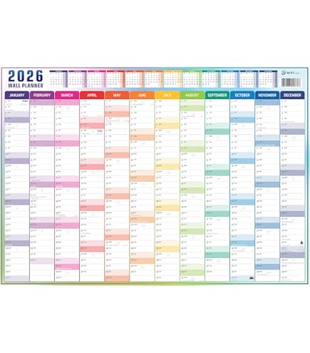 Wandplanner 2025, A2-formaat (60 cm x 42 cm) Papieren kokerverpakking, Wandkalender 2025 Volledig jaar om te bekijken, Jaarplanner voor thuis, kantoor, werk, school Wandplanner 2025, A2-formaat (60 cm x 42 cm) Papieren kokerverpakking, Wandkalender 2025 Volledig jaar om te bekijken, Jaarplanner voor thuis, kantoor, werk, school
