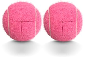 HPWFHPLF 2 st förskurna tennisbollar, rullskridskor, slitstarka filtdynor för möbelben och golvskydd