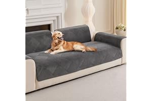 ‎QHAIYYBF QHAIYYBF Sofabezug rutschfeste Couch überzug Sofadecke,Sofaschutz 1/2/3/4 Sitzer L Sofakissen Neue Universelle rutschfeste Sofa Überwurf,Solide Strukturierte Ultra Stretch Sofa Überzug für Wohnzimmer