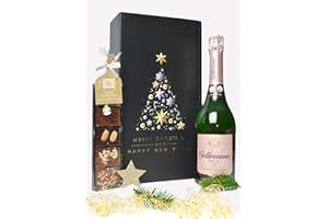 WEINKARTON24 Geschenkset Weihnachten "Geldermann Rosè mit Winter-Napolitains von Lauensteiner Pralinen"