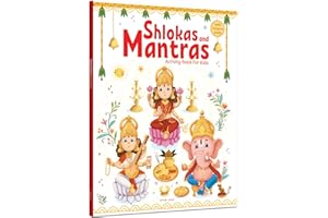 Shlokas and Mantras - Activity Book For Kids - Illustrated Book With Engaging Activities and Sticker Sheets [Hardcover] Wonde