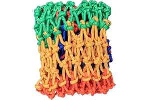 WanRomJun Treppen Schutznetz,Treppengeländer Sicherheitsnetz Zaun Mesh,Seilnetz Schutznetz,Sicherheitsnetz für Kinder Katzen,Baby Balkonnetz,Universal Schutznetz Bunt - Breite: 1,0 Meter (1x1m)