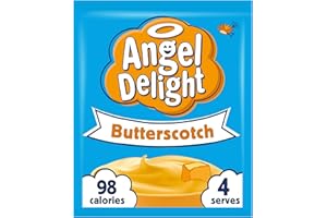 Angel Delight Smooth & Creamy Butterscotch Flavour Instant Dessert Mix, 59 g Sachet (Pack of 1)