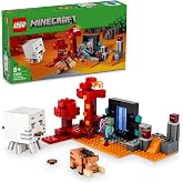 LEGO Minecraft Nether Ge&ccedil;idi Pususu 21255-8 Yaş ve &Uuml;zeri Macera Oyunları Seven &Ccedil;ocuklar İ&ccedil;in Yaratıcı Oyuncak Yapım Seti (352