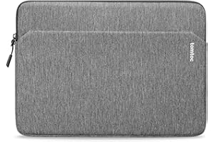 tomtoc Slim Tablet Etui na 13 cali iPad Pro M4 OLED 2024, 13 cali iPad Air M2 2024, 12,9 cala iPad Pro M2&M1, Surface Pro 10/9, pokrowiec z kieszenią na akcesoria, pasuje Magic/Smart Keyboard Folio