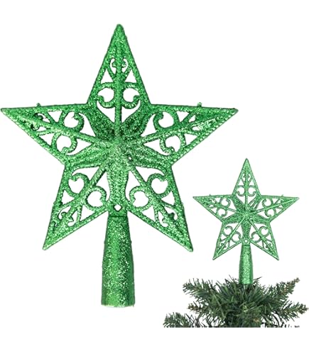 Star vintage tree topper decoration - België