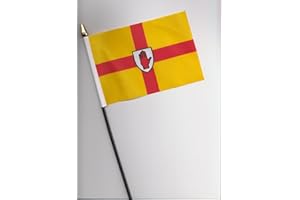 1000 FLAGS Irish Ireland Ulster Hand Flag 25cm