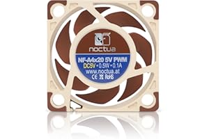 Noctua NF-A4x20 5V PWM obudowa do komputera PC brązowa (szer. x wys. x gł.) 40 x 40 x 20 mm