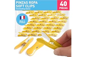 culiclean Clips Suaves (40 Piezas, Illuminating-Blanco)