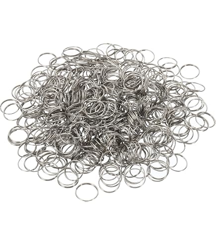 CRILSTYLEO 300pezzi Acciaio Inossidabile Per Lampadari Per Pendenti Accessori Per Decorazioni Resistente Uso