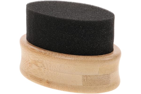 HOLIDYOYO Skärbräda Olja Vax Applikator Träverktyg Med Svamp Ergonomisk Design För Jämn Applicering Olja Och Vax På Träytor För Kök Och Matlagning