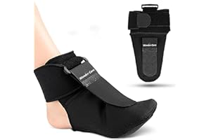 Wonder Care calzini in neoprene per fascite plantare con stecca notturna, sollievo dal dolore al tallone, fascite plantare, morbido tutore per dormire e per alleviare la tendinite di Achille.